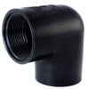 Black Aquarium PVC 90º Elbow (SxFPT) - ALA 3/4&quot;