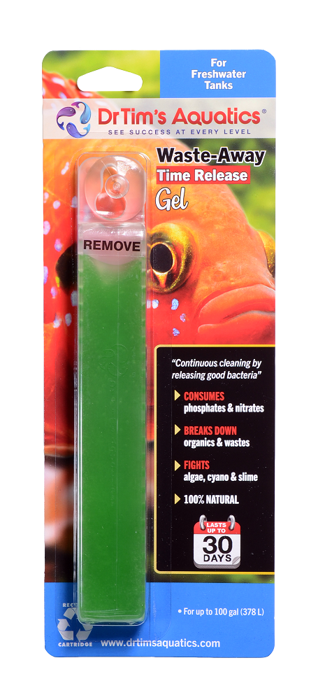 Waste-Away Natural Aquarium Bacteria Gel, Freshwater - Dr. Tim's