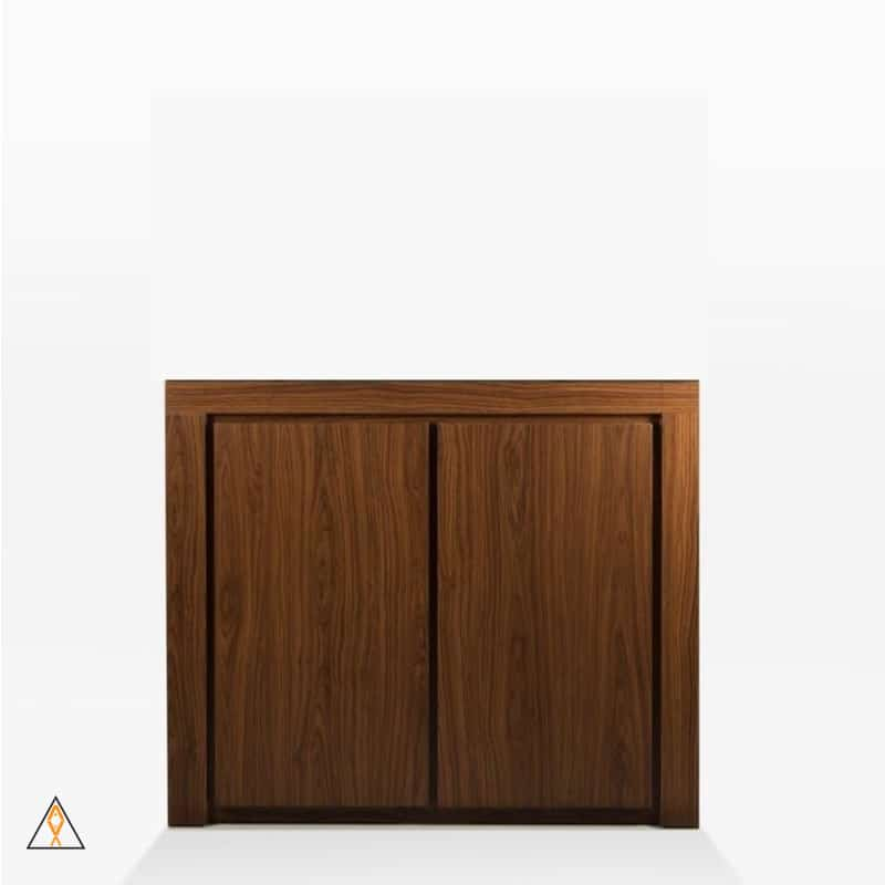 Aquarium Cabinet Walnut Aquacosm 90 Aquarium Cabinet (50 GAL) - ALA