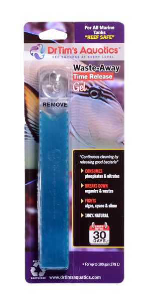 Waste-Away Natural Aquarium Bacteria Gel, Saltwater - Dr. Tim's