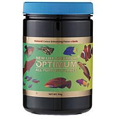 Fish Food Optimum All Purpose Formula Flakes - New Life Spectrum