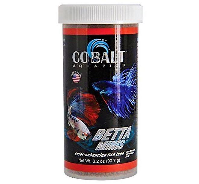 Freshwater Fish Food Betta Fish Mini Pellets - Cobalt