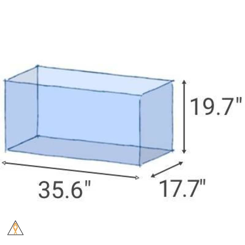 Rimless Aquarium Radiant (53.4 GAL) Rimless Glass Aquarium - Mr. Aqua