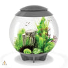 Gray BiOrb Halo 60 Aquarium Kit (16 GAL) - Oase