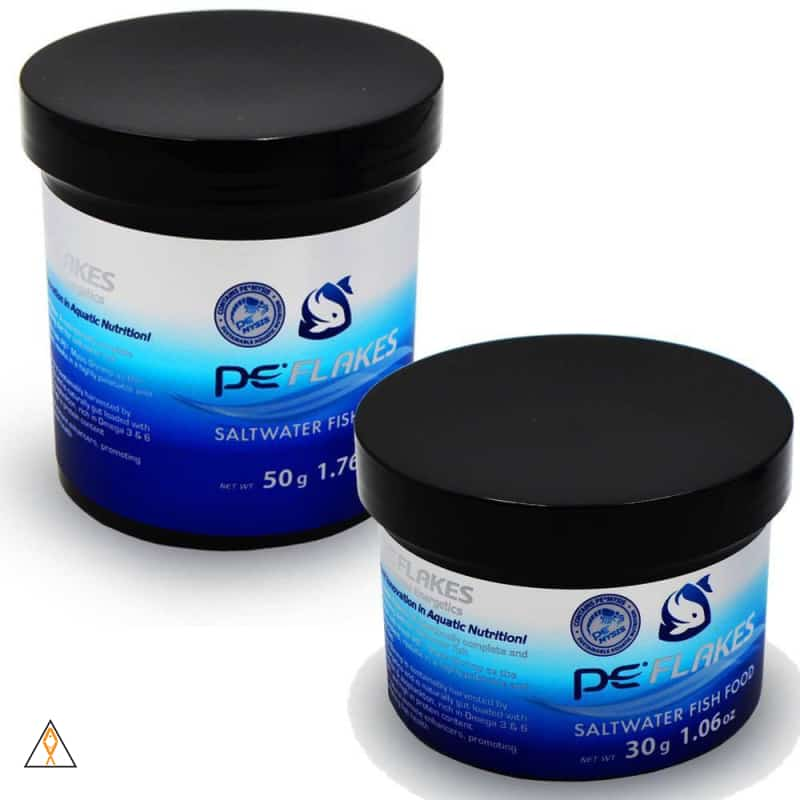 Fish Food PE Saltwater Fish Food Flakes - Piscine Energetics