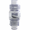 PVC Double Union Clear Check Valve